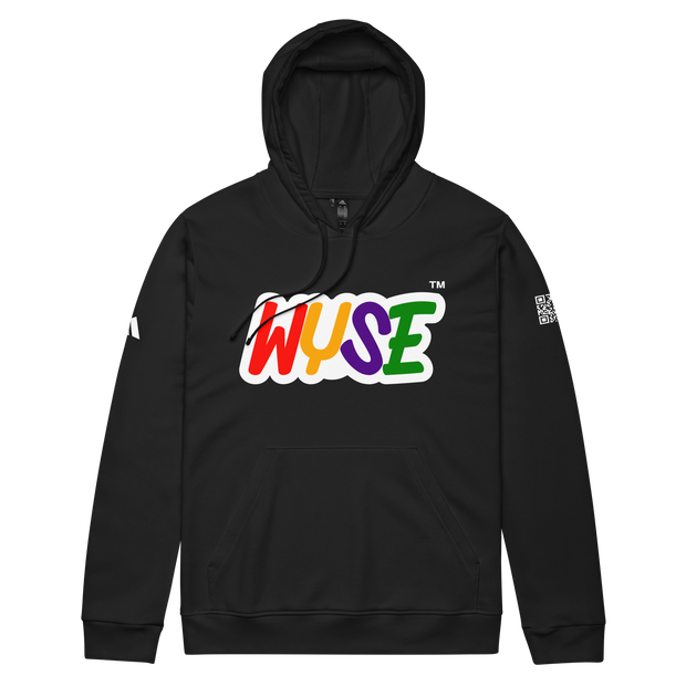 WYSE Adidas Fleece Hoodie | Motivational Growth Mindset Apparel