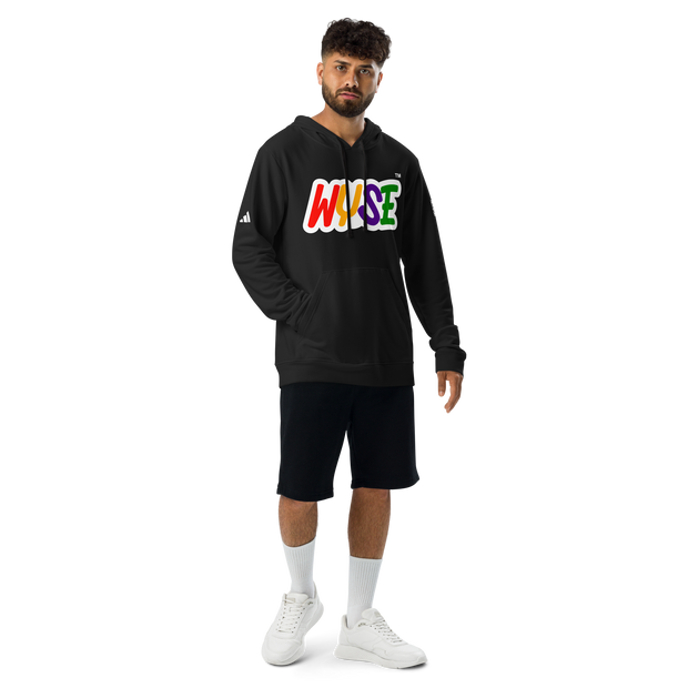 WYSE Adidas Fleece Hoodie | Motivational Growth Mindset Apparel