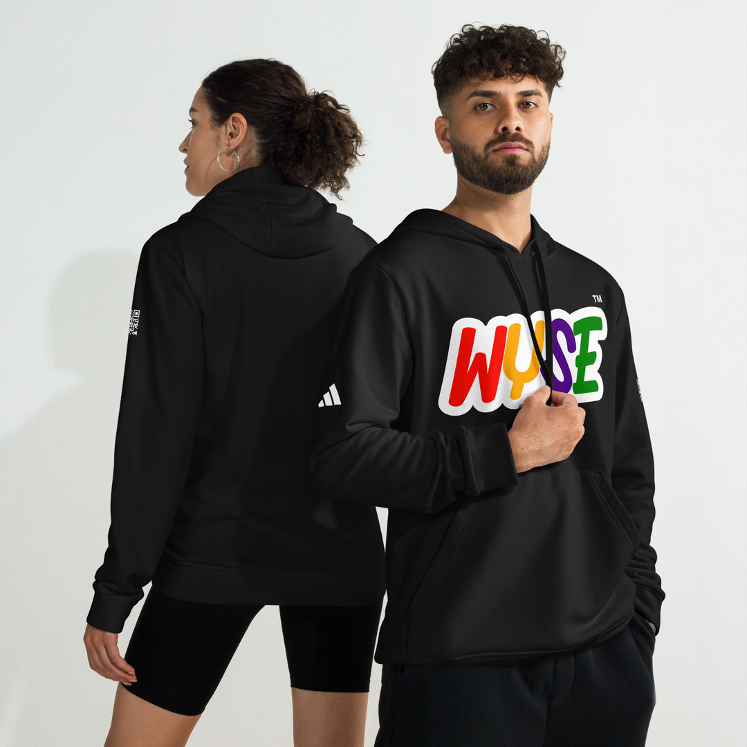 WYSE Adidas Fleece Hoodie | Motivational Growth Mindset Apparel