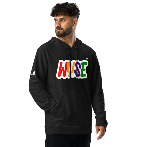 WYSE Adidas Fleece Hoodie | Motivational Growth Mindset Apparel