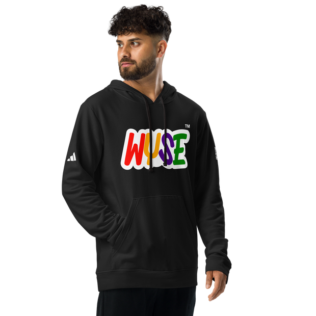 WYSE Adidas Fleece Hoodie | Motivational Growth Mindset Apparel