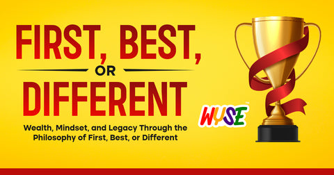 First, Best, or Different – Strategy & Mindset Book